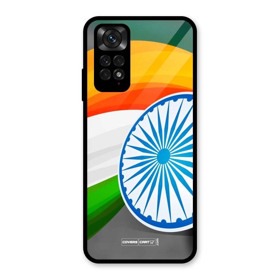 Tri Color Glass Back Case for Redmi Note 11S