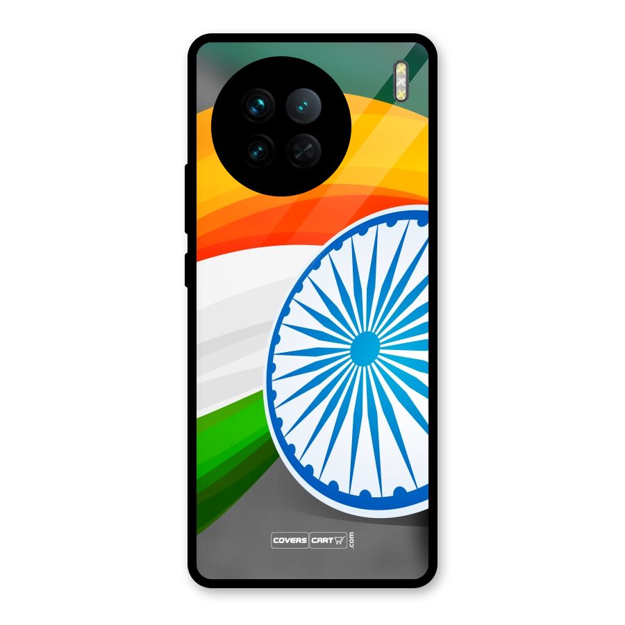 Tri Color Glass Back Case for Vivo X90