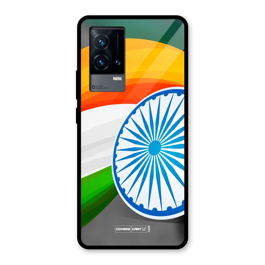 Tri Color Glass Back Case for iQOO 9 5G