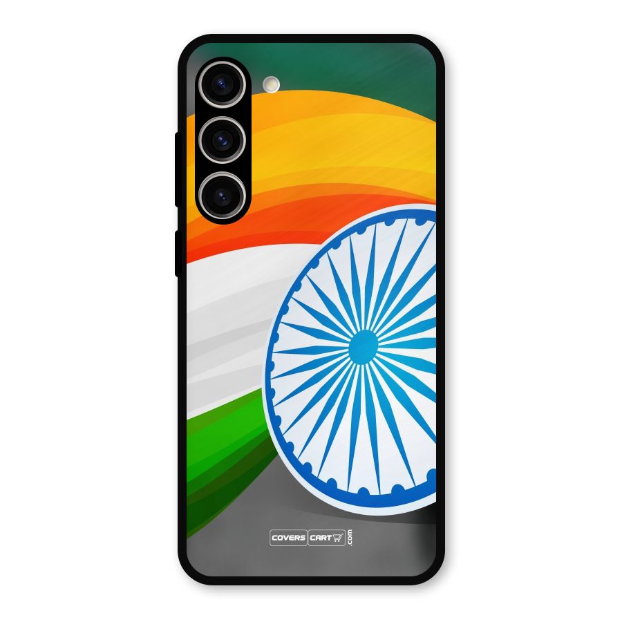 Tri Color Metal Back Case for Galaxy S23 Plus