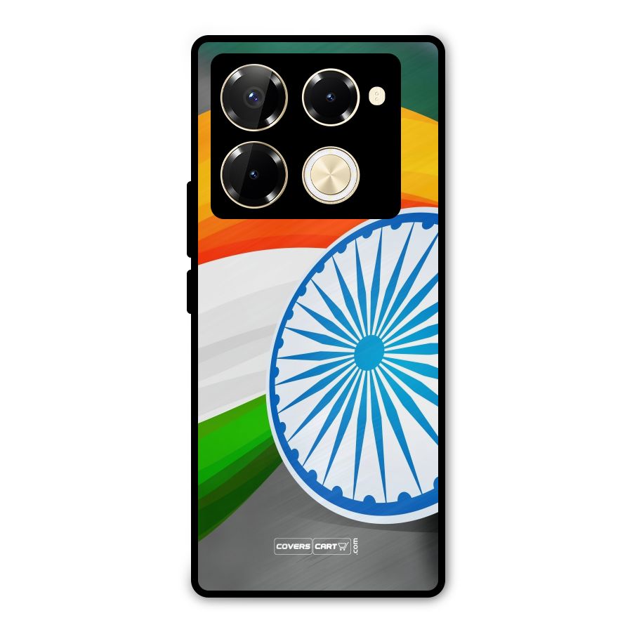 Tri Color Metal Back Case for Infinix Note 40 Pro