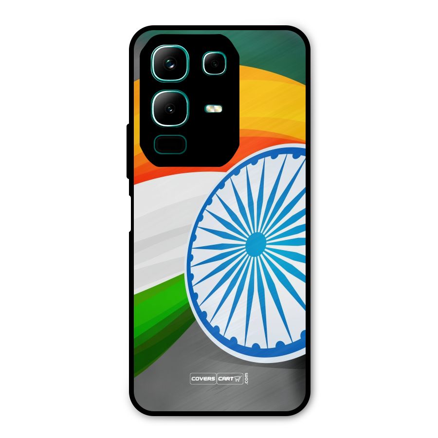 Tri Color Metal Back Case for Infinix Note 50x