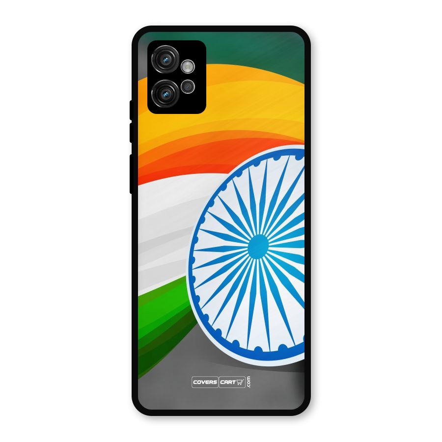 Tri Color Metal Back Case for Moto G32