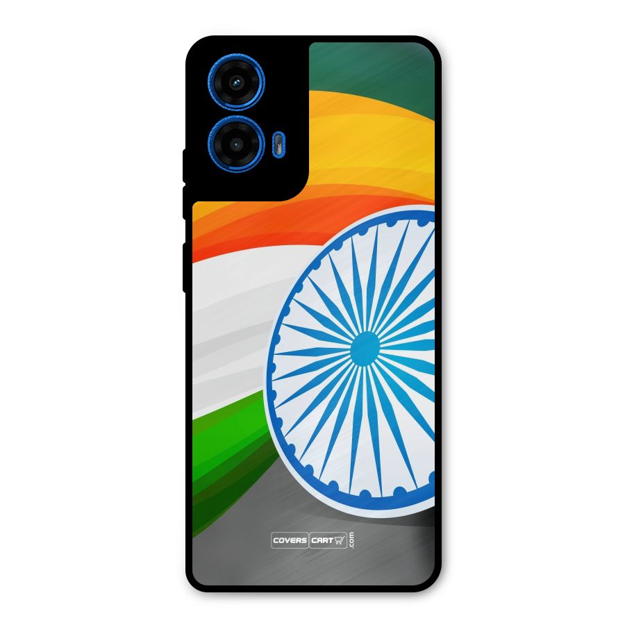 Tri Color Metal Back Case for Moto G45
