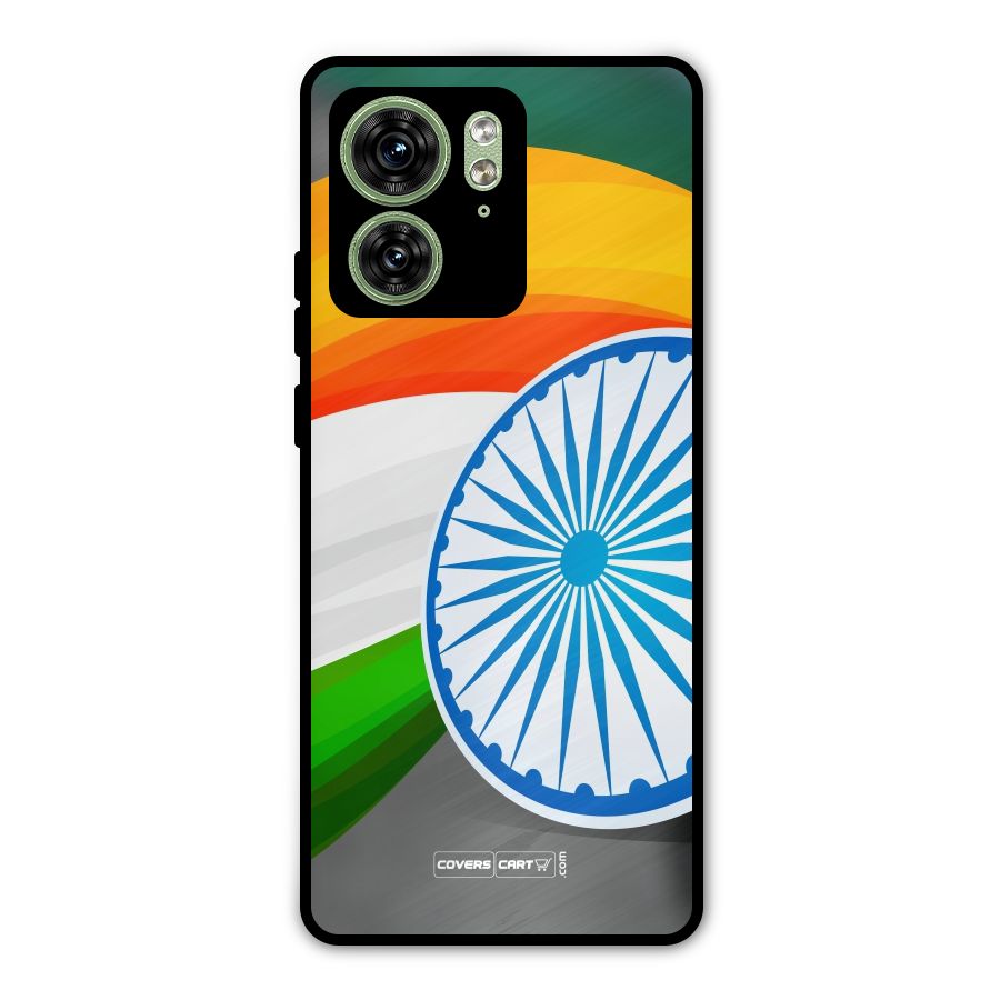 Tri Color Metal Back Case for Motorola Edge 40 5G