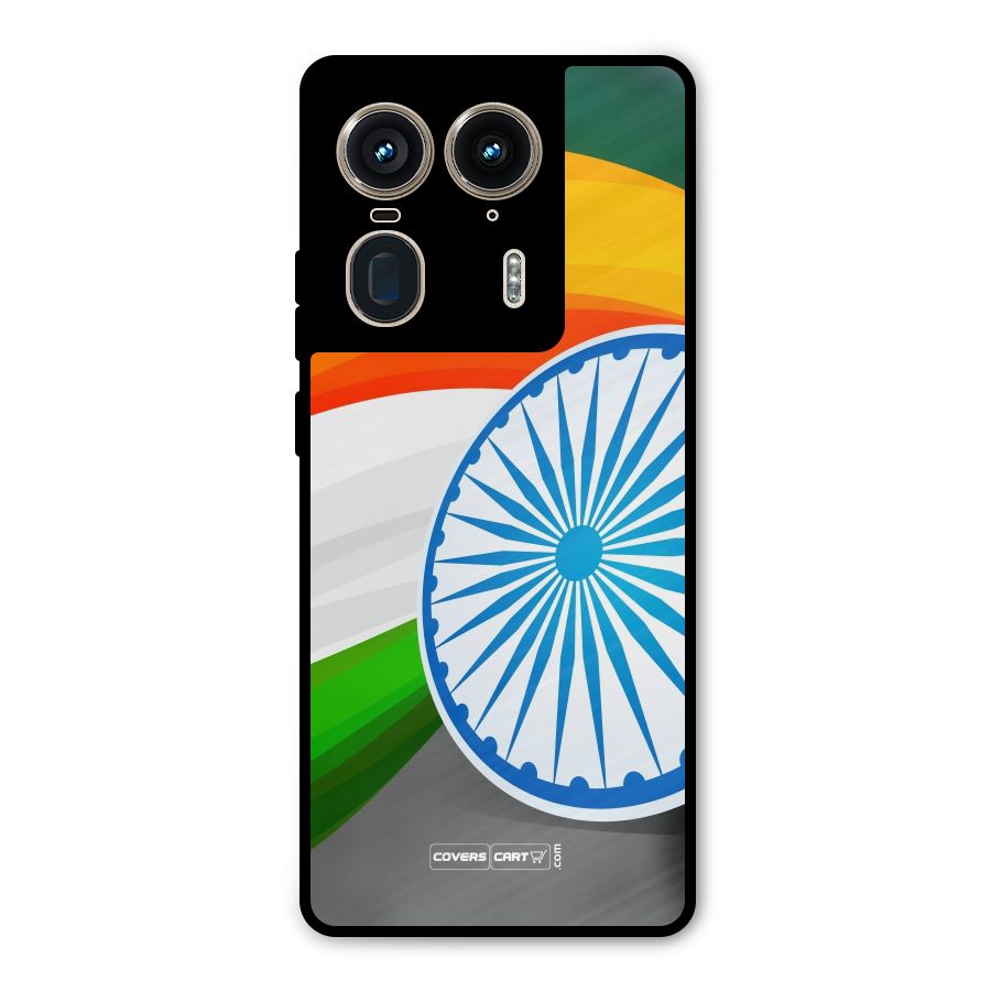 Tri Color Metal Back Case for Motorola Edge 50 Ultra