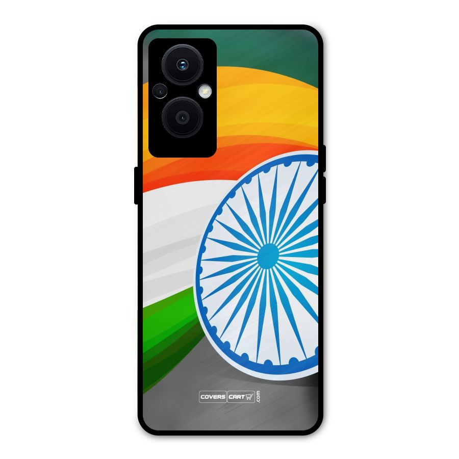 Tri Color Metal Back Case for Oppo F21 Pro 5G