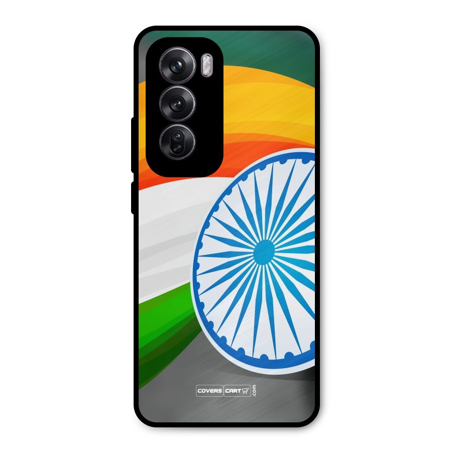 Tri Color Metal Back Case for Oppo Reno12 Pro