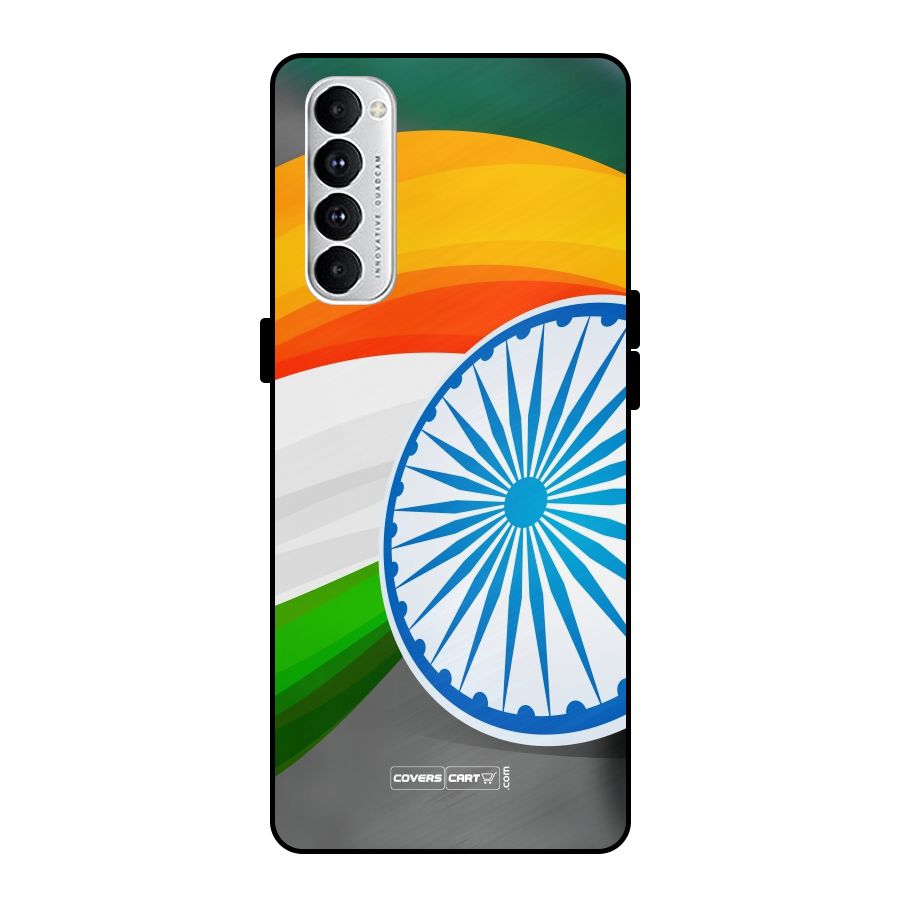Tri Color Metal Back Case for Oppo Reno4 Pro