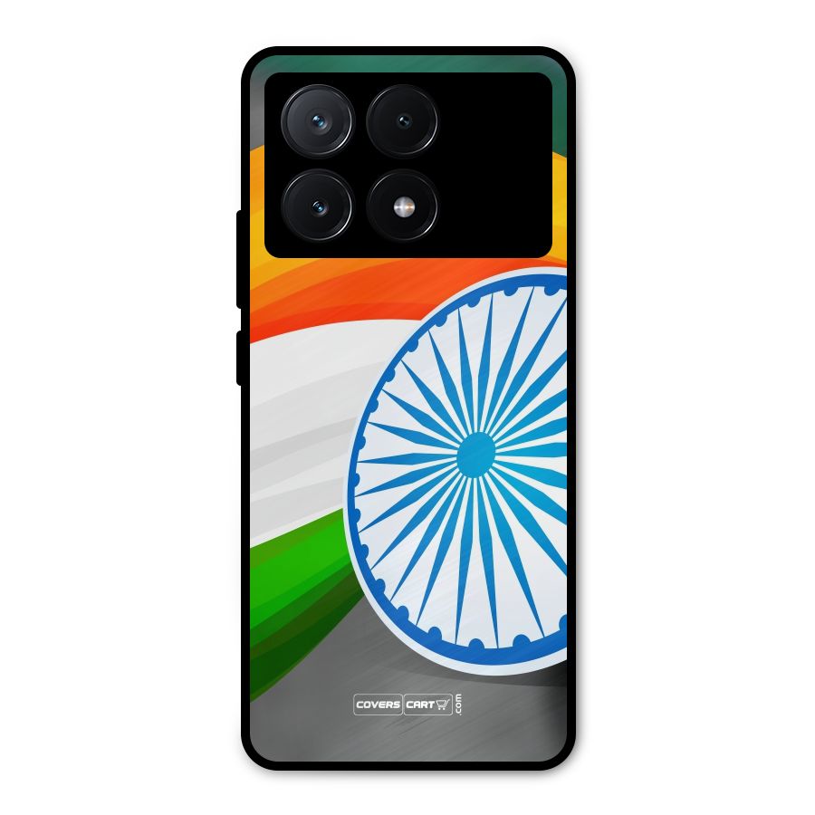 Tri Color Metal Back Case for Poco X6 Pro