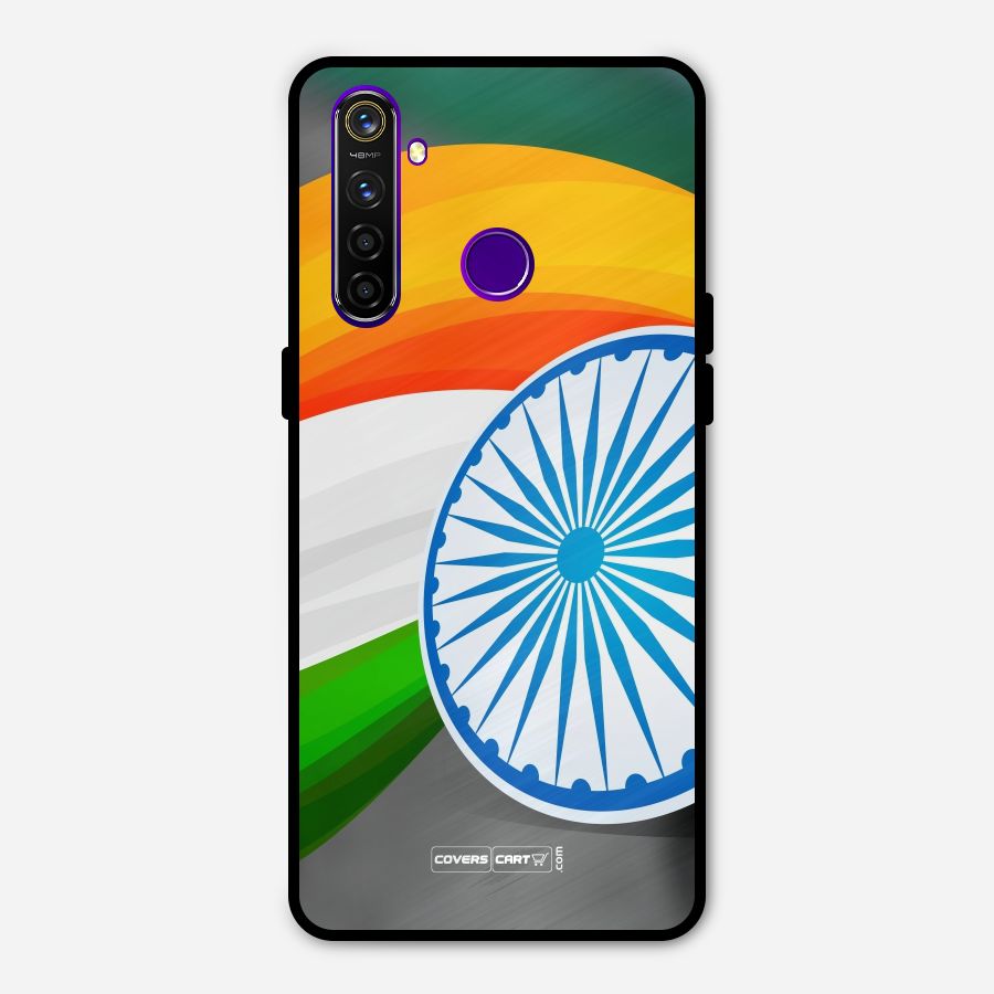 Tri Color Metal Back Case for Realme 5 Pro