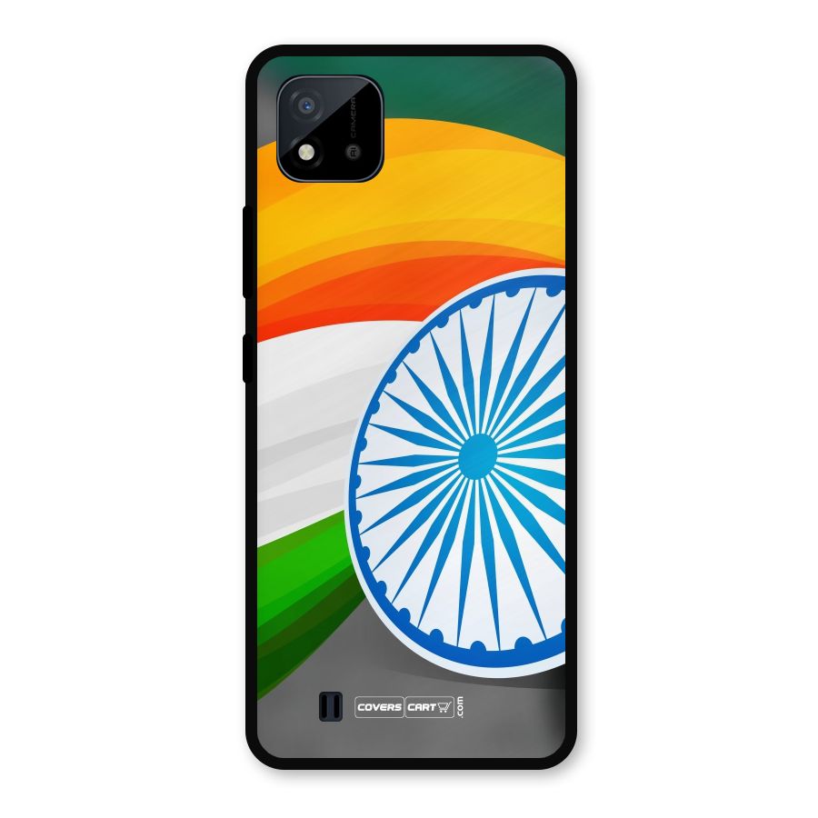 Tri Color Metal Back Case for Realme C11 2021