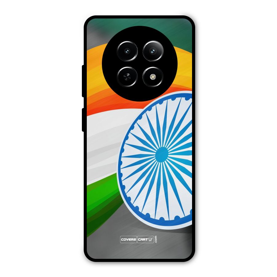 Tri Color Metal Back Case for Realme Narzo N65
