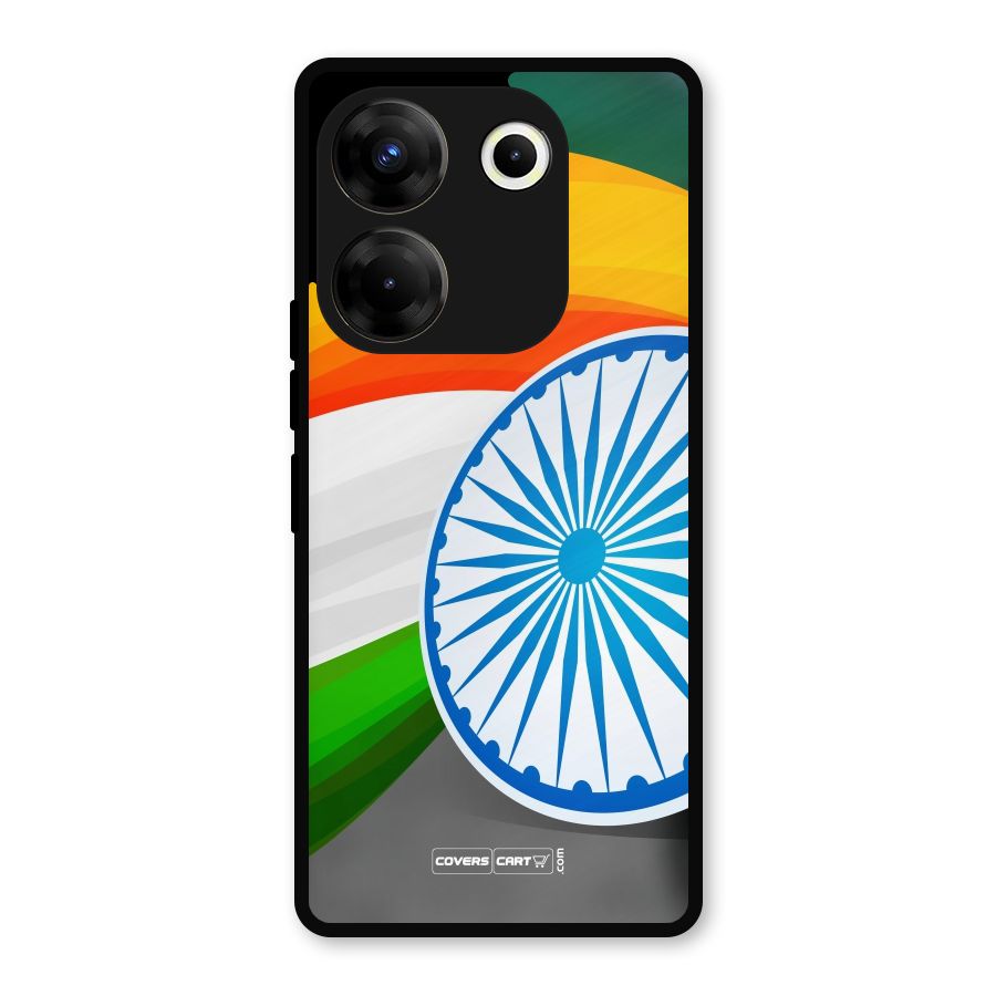 Tri Color Metal Back Case for Tecno Camon 20 Pro