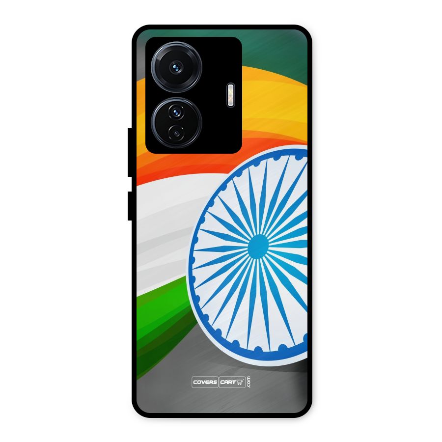 Tri Color Metal Back Case for Vivo T1 Pro