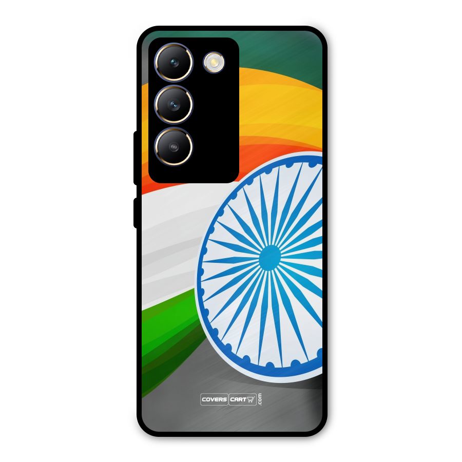 Tri Color Metal Back Case for Vivo T3 5G