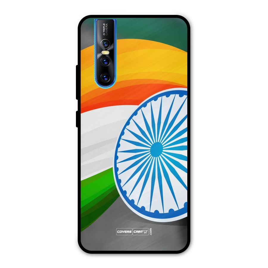Tri Color Metal Back Case for Vivo V15 Pro