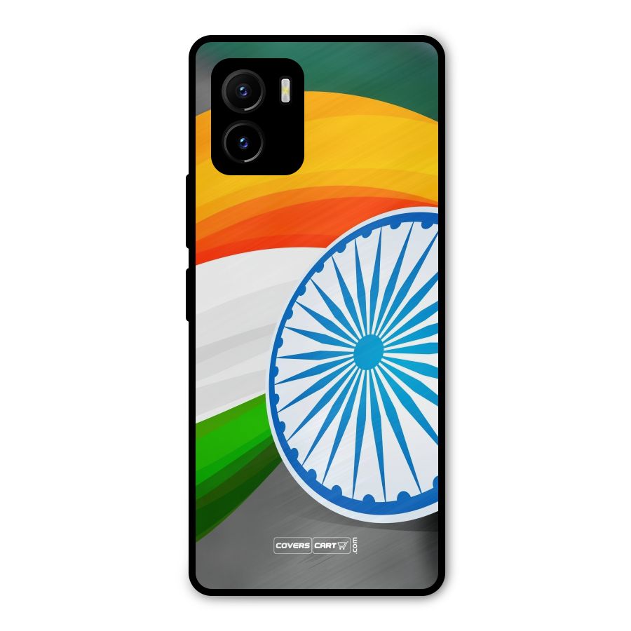 Tri Color Metal Back Case for Vivo Y15s