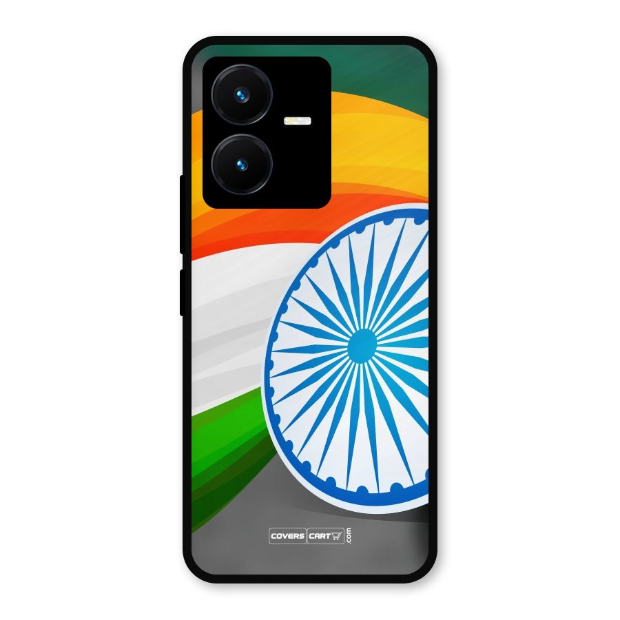 Tri Color Metal Back Case for Vivo Y22