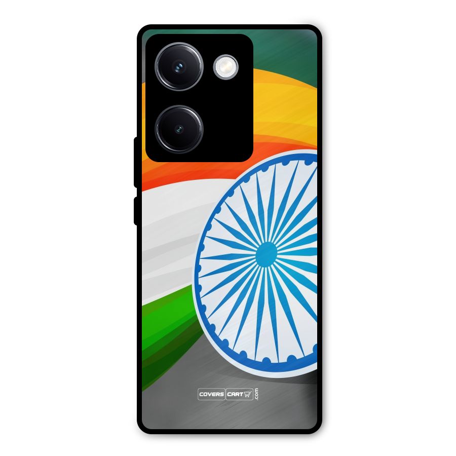 Tri Color Metal Back Case for Vivo Y300 Plus