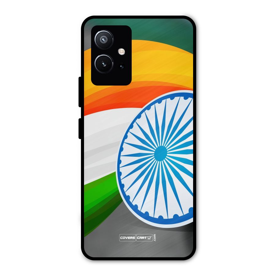 Tri Color Metal Back Case for Vivo Y75 5G