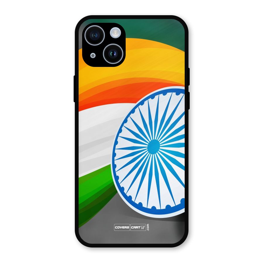 Tri Color Metal Back Case for iPhone 14