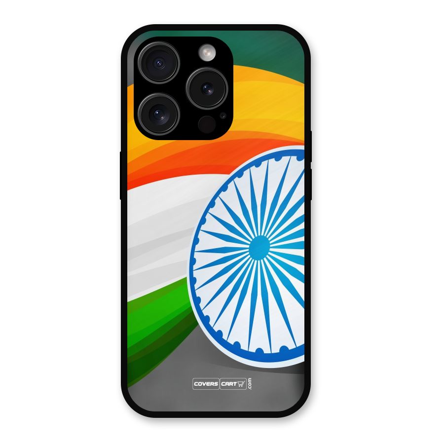 Tri Color Metal Back Case for iPhone 15 Pro