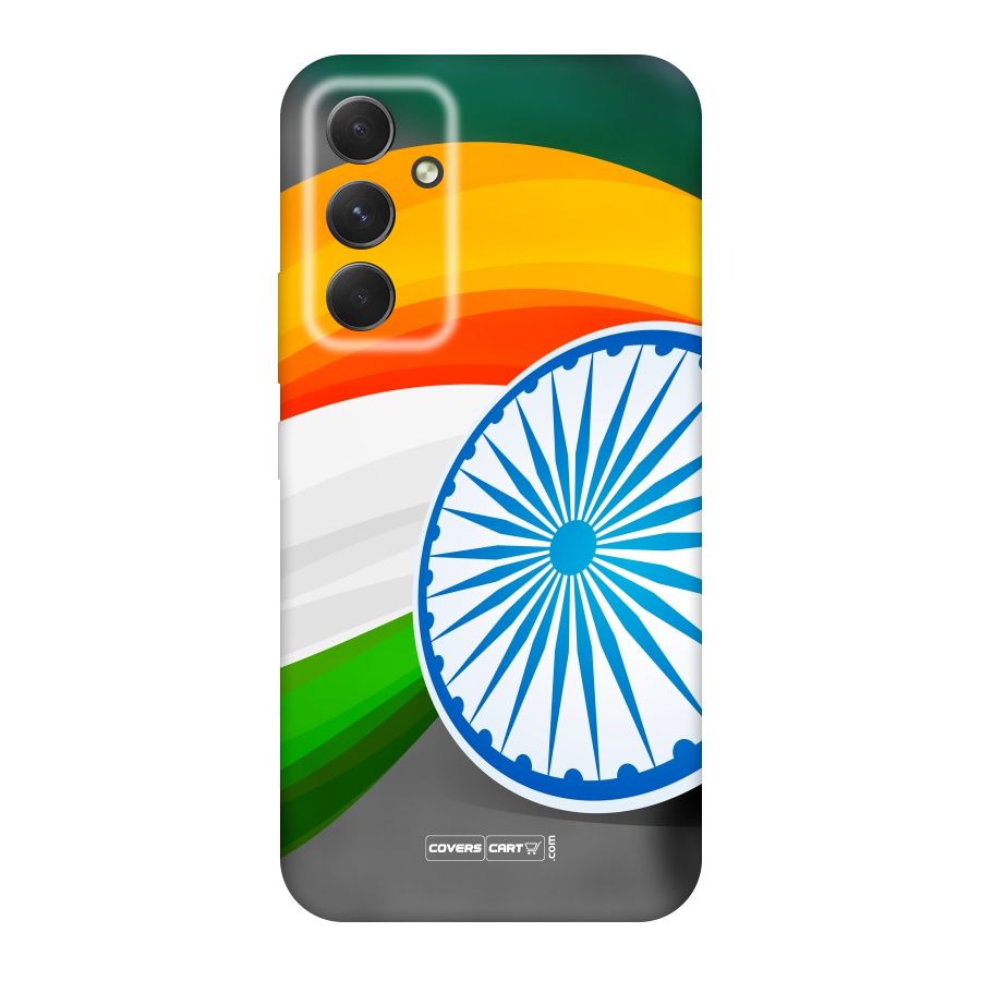 Tri Color Original Polycarbonate Back Case for Galaxy A54