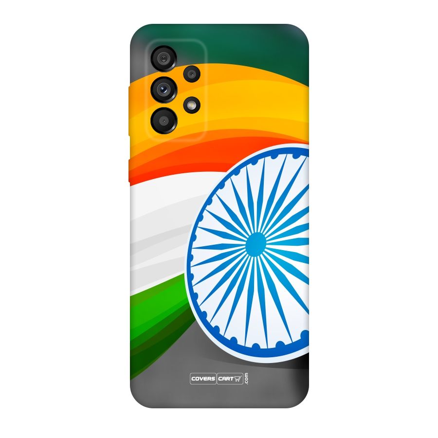 Tri Color Original Polycarbonate Back Case for Galaxy A73 5G
