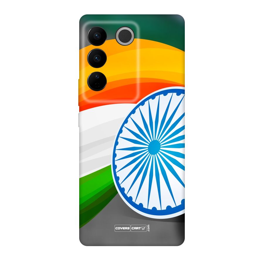 Tri Color Original Polycarbonate Back Case for Vivo V27