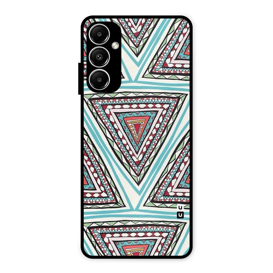 Triangle Abstract Mode Metal Back Case for Galaxy A05s