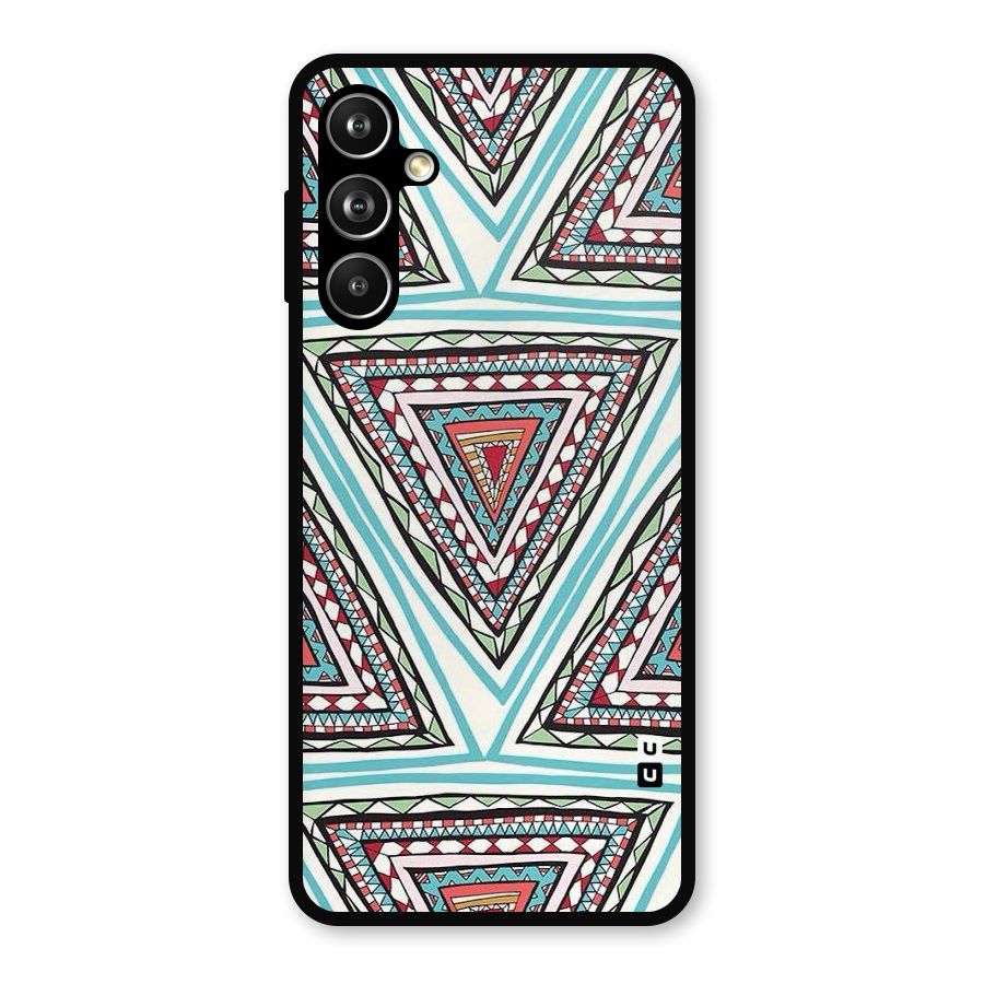 Triangle Abstract Mode Metal Back Case for Galaxy F54