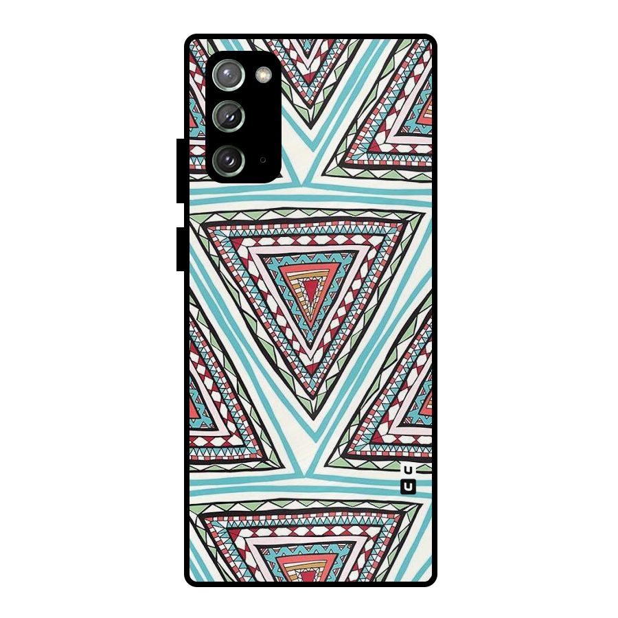Triangle Abstract Mode Metal Back Case for Galaxy Note 20