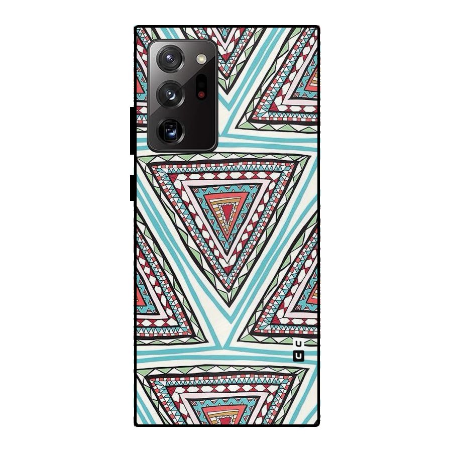 Triangle Abstract Mode Metal Back Case for Galaxy Note 20 Ultra 5G