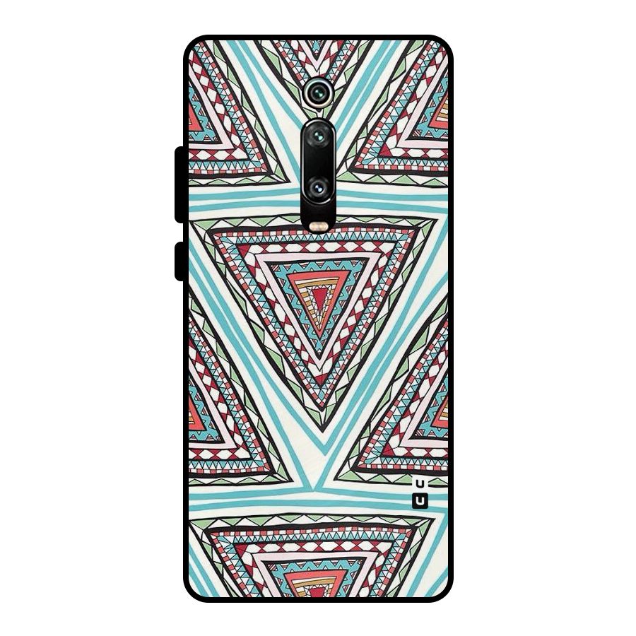 Triangle Abstract Mode Metal Back Case for Redmi K20