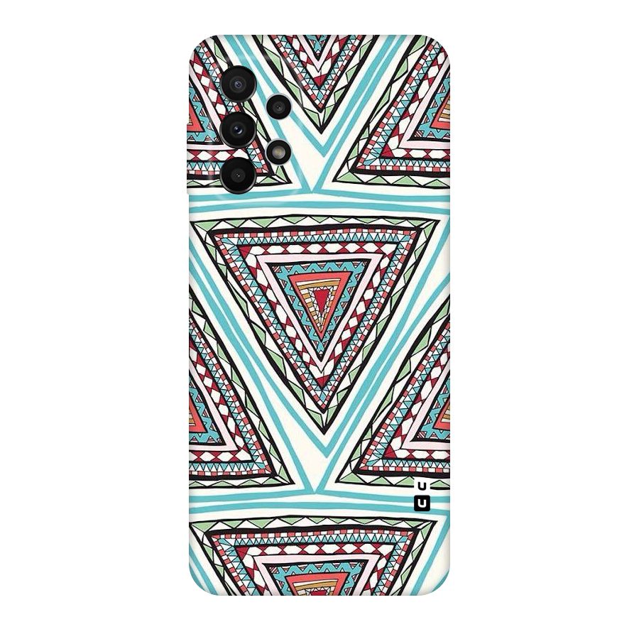 Triangle Abstract Mode Original Polycarbonate Back Case for Galaxy A23