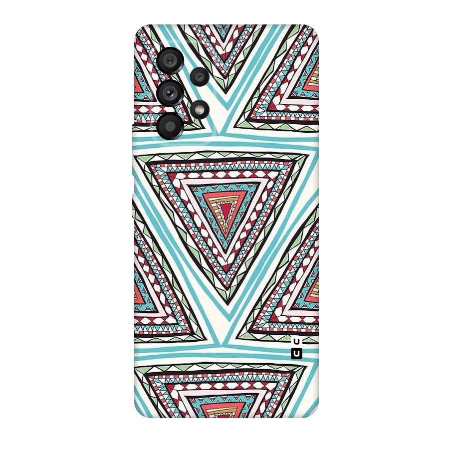 Triangle Abstract Mode Original Polycarbonate Back Case for Galaxy A53 5G