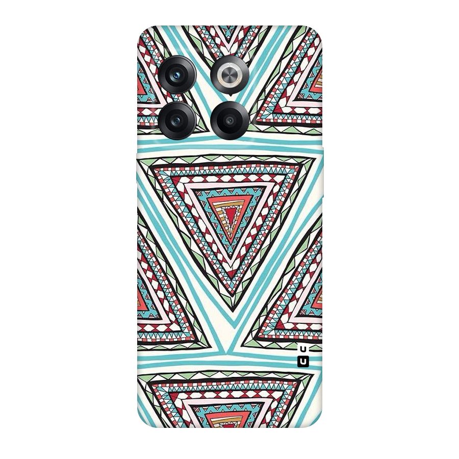Triangle Abstract Mode Original Polycarbonate Back Case for OnePlus 10T