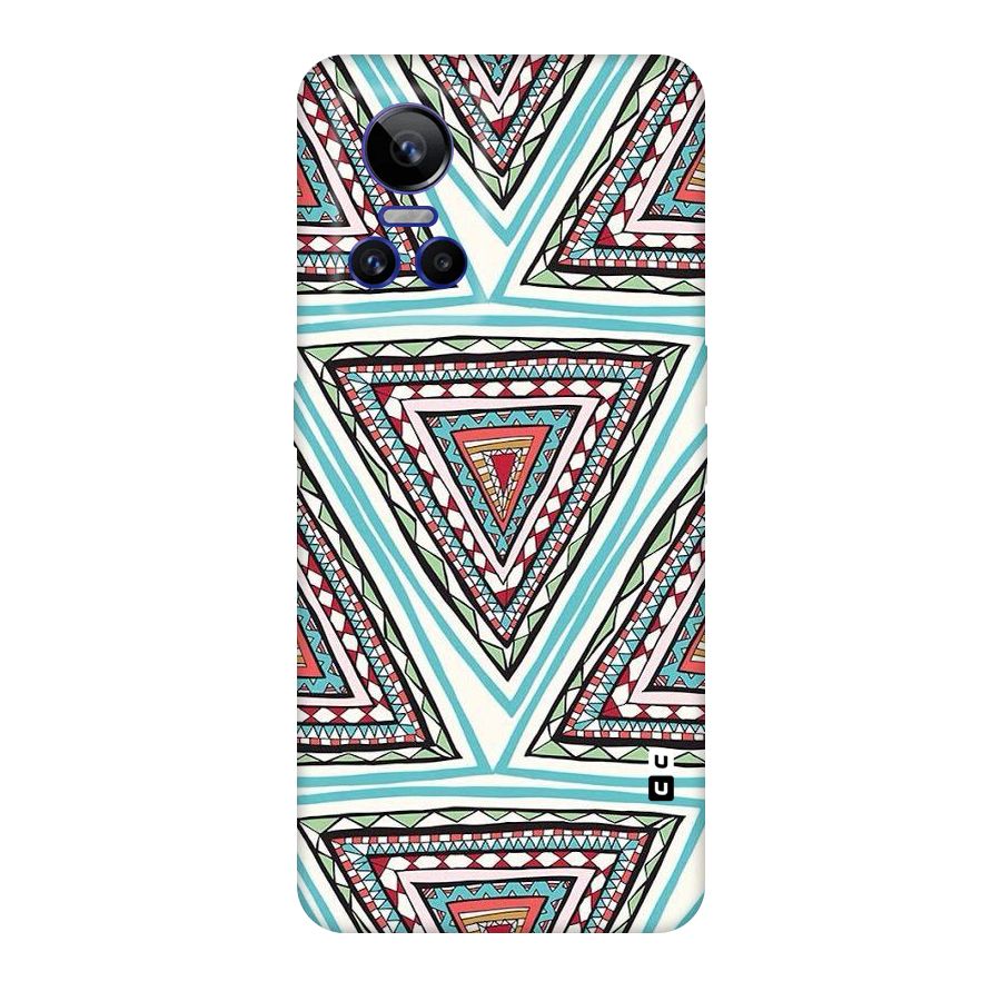 Triangle Abstract Mode Original Polycarbonate Back Case for Realme GT Neo 3