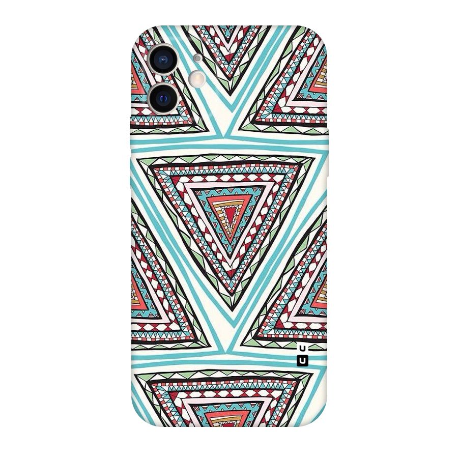 Triangle Abstract Mode Original Polycarbonate Back Case for iPhone 12