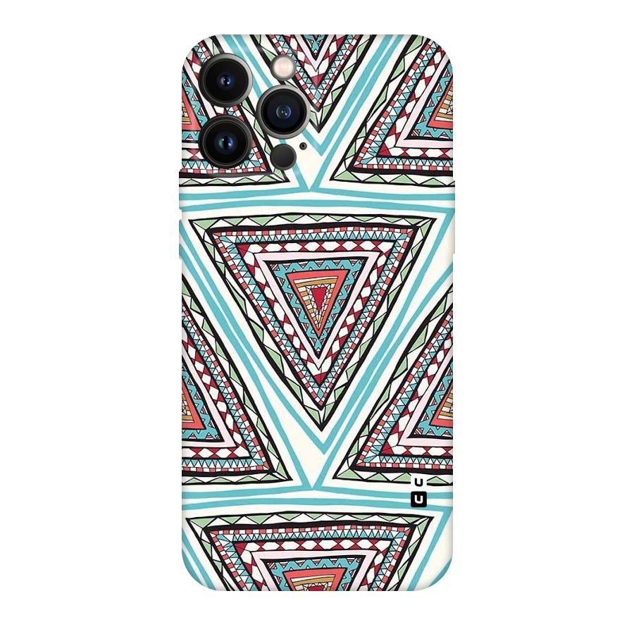 Triangle Abstract Mode Original Polycarbonate Back Case for iPhone 13 Pro Max