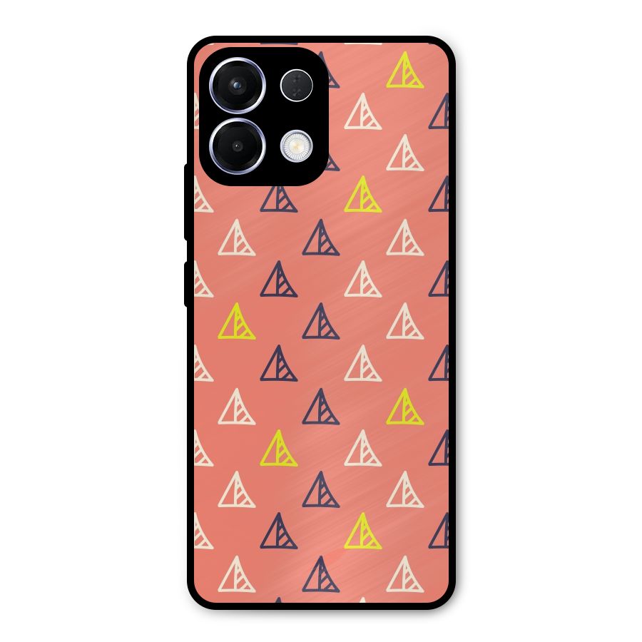 Triangular Boho Pattern Metal Back Case for Oppo K13