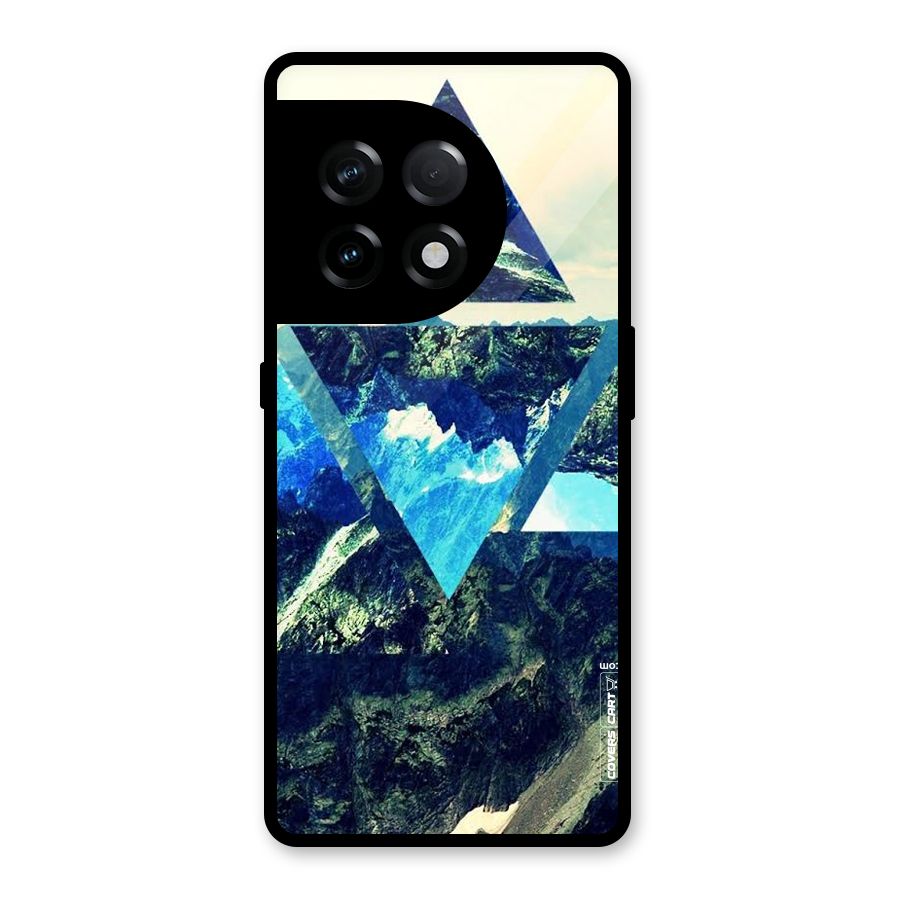 Triangular View Glass Back Case for OnePlus 11R