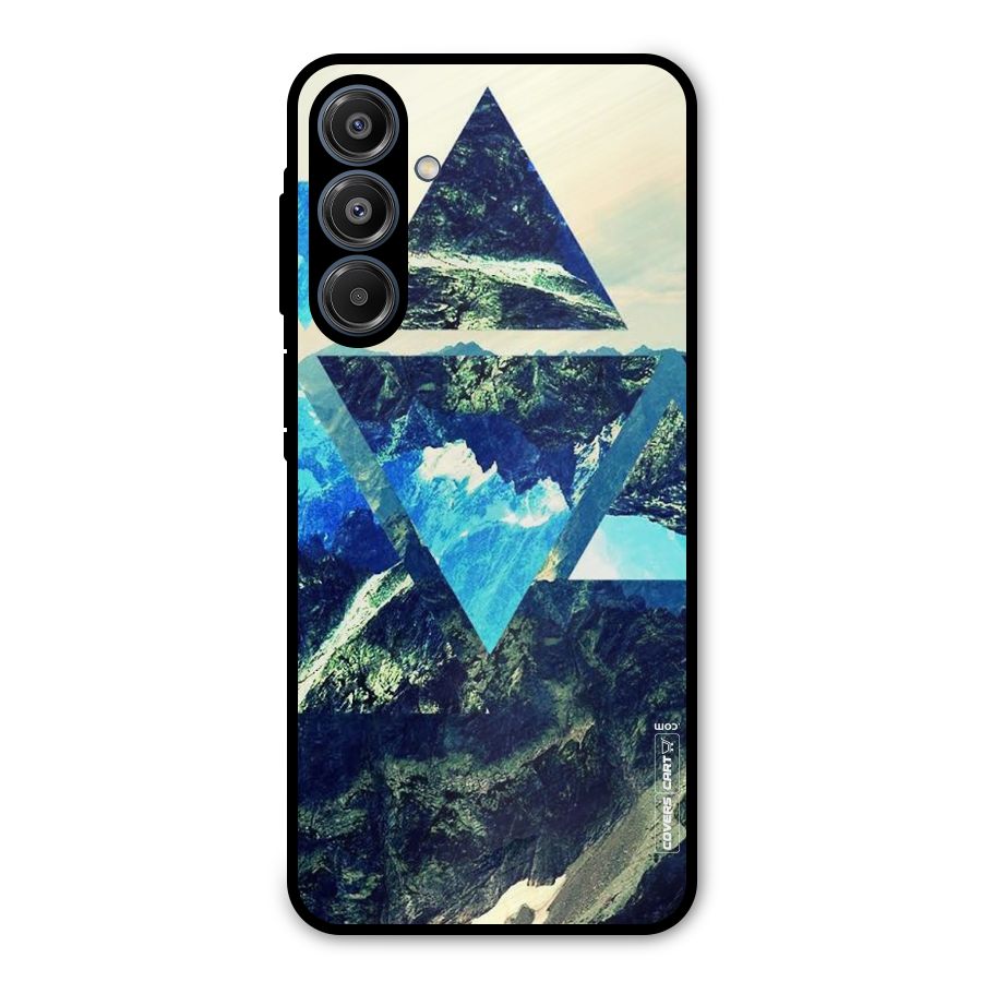 Triangular View Metal Back Case for Galaxy A16 5G