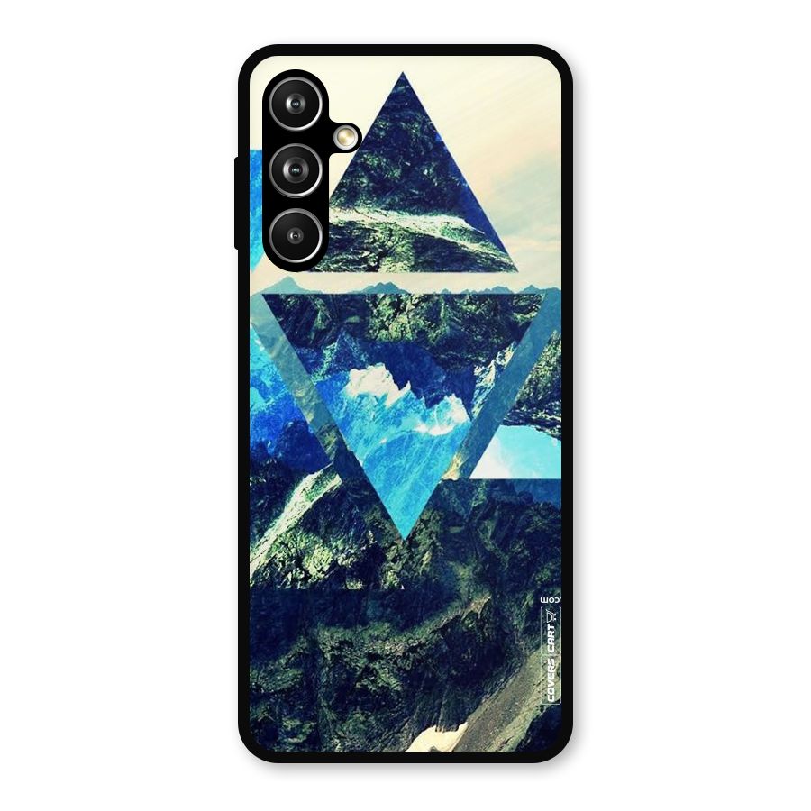 Triangular View Metal Back Case for Galaxy F54