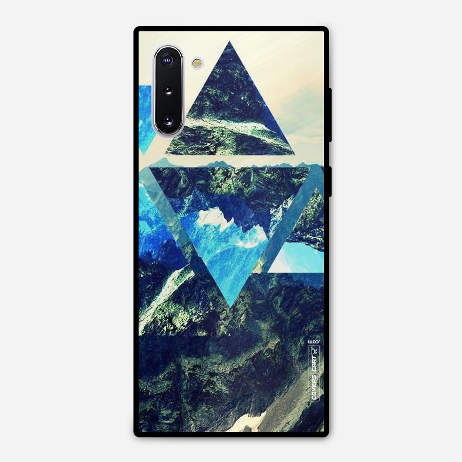 Triangular View Metal Back Case for Galaxy Note 10