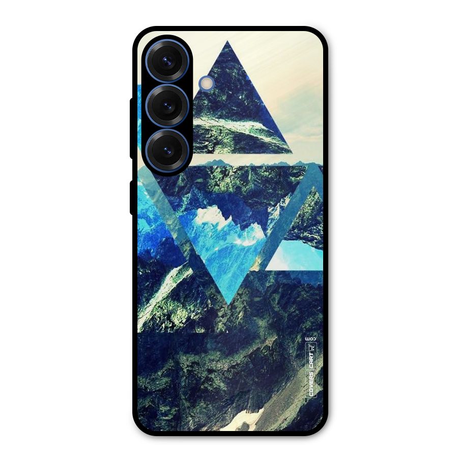 Triangular View Metal Back Case for Galaxy S25
