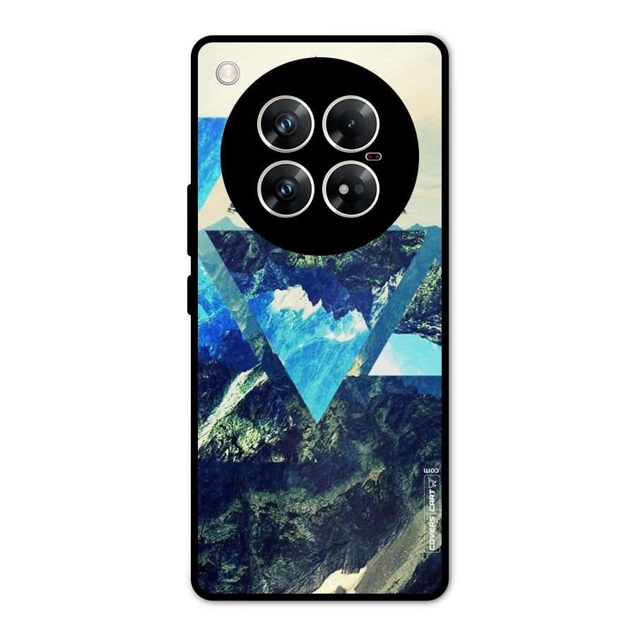 Triangular View Metal Back Case for Infinix Zero 40 5G