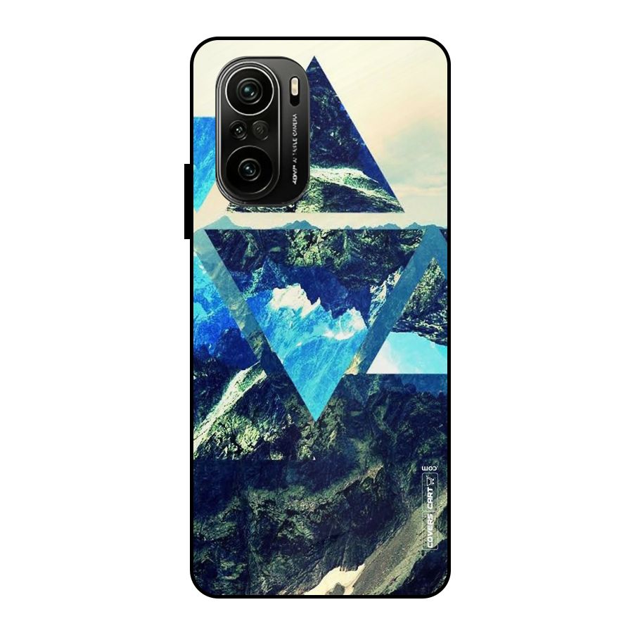 Triangular View Metal Back Case for Mi 11x
