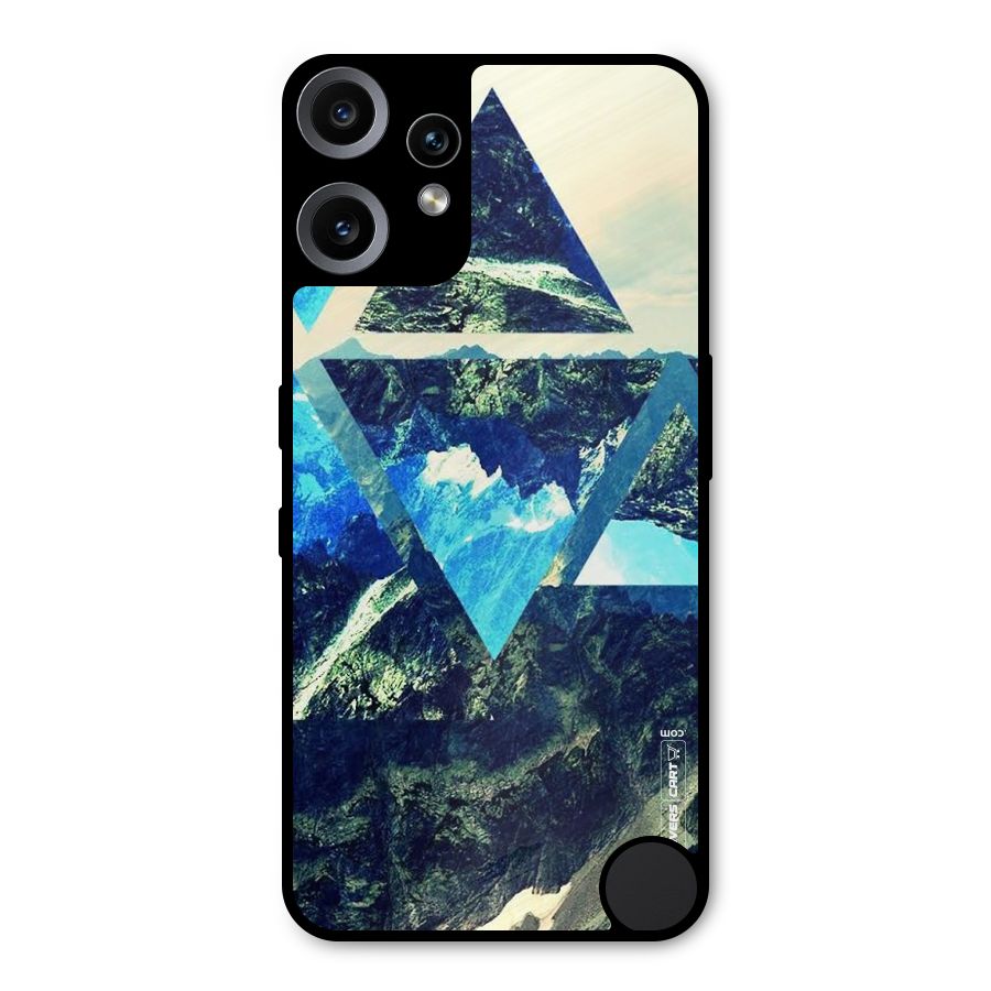 Triangular View Metal Back Case for Nothing CMF Phone 2 Pro